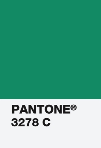 pantone emerald swatch