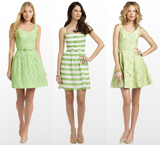 green lilly pulitzer dresses