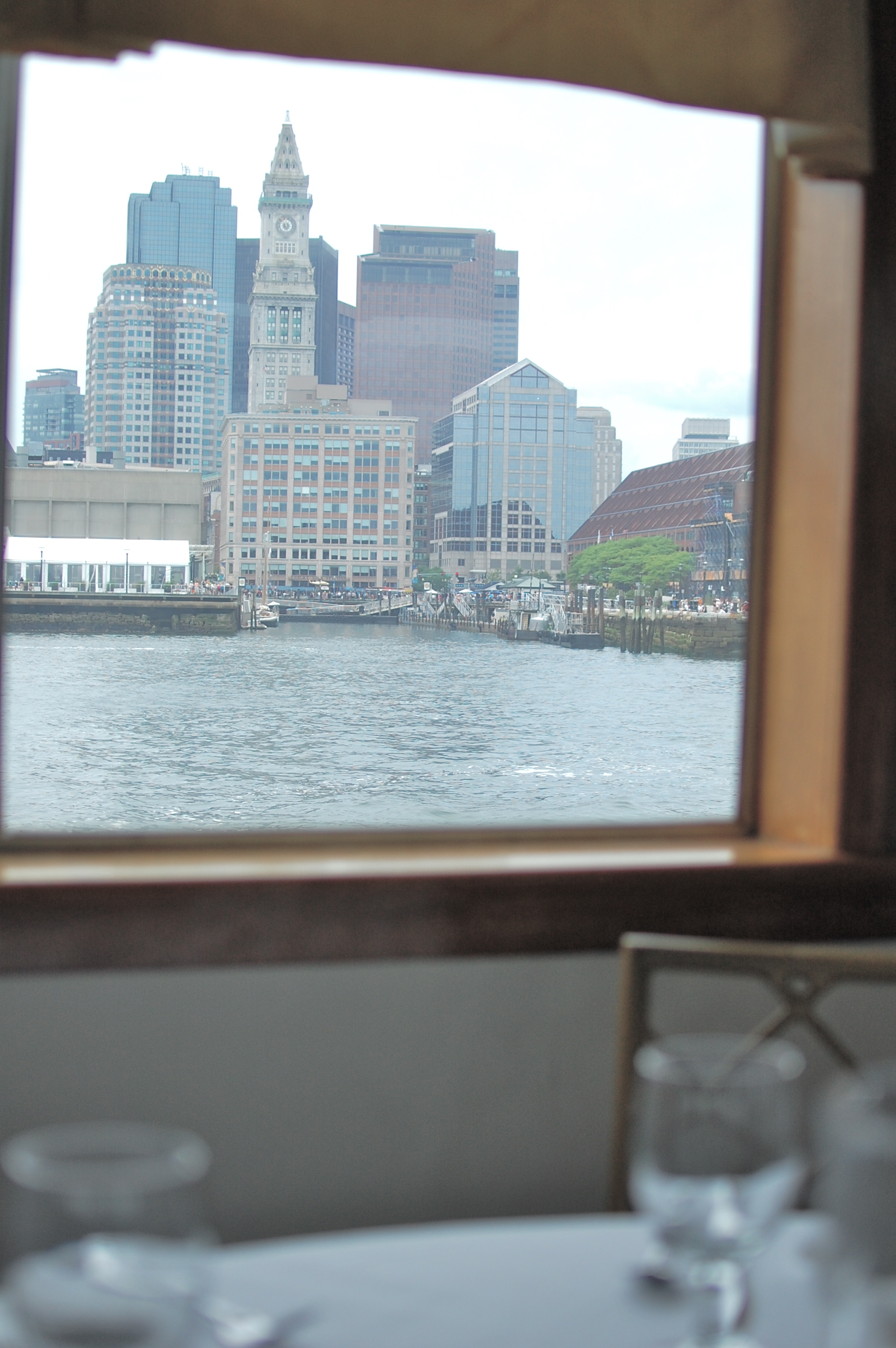 Boston brunch with a view