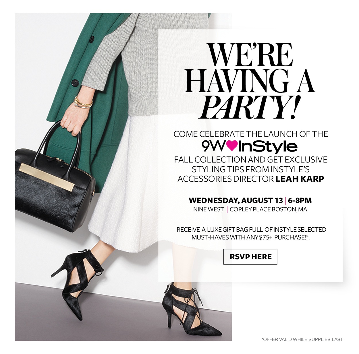 Nine West for InStyle Boston Launch Party